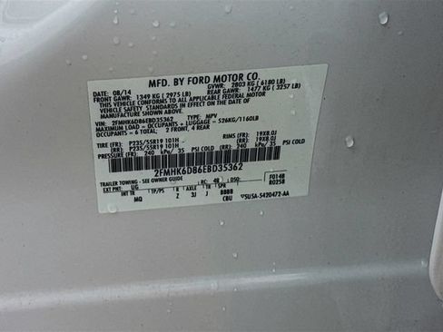 Used 2014 Ford Flex Limited w/ Equipment Group 301A AWD/4WD image 35