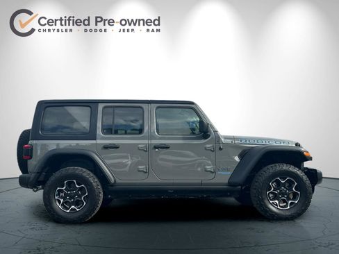 Used 2022 Jeep Wrangler Unlimited Rubicon 4xe w/ Cold Weather Group AWD/4WD image 3