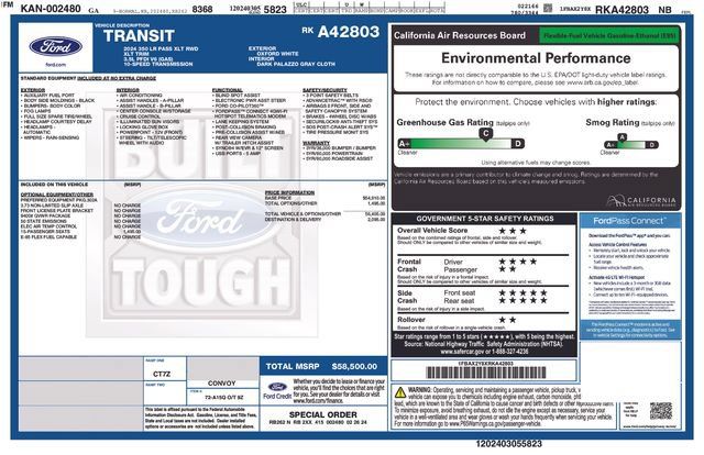 Used 2024 Ford Transit 350 XLT RWD image 22
