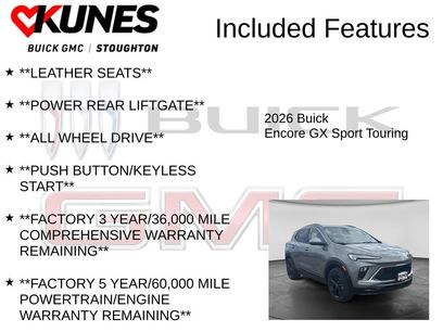 New 2026 Buick Encore GX Sport Touring w/ Comfort Package