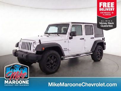 Used 2017 Jeep Wrangler Unlimited Sport w/ Quick Order Package 24S