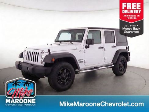 Used 2017 Jeep Wrangler Unlimited Sport w/ Quick Order Package 24S AWD/4WD image 1