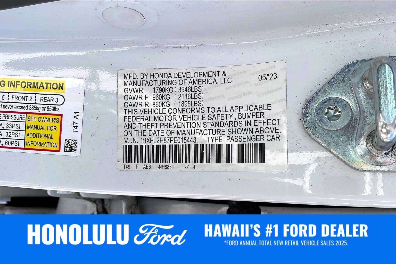 Used 2023 Honda Civic Sport image 20