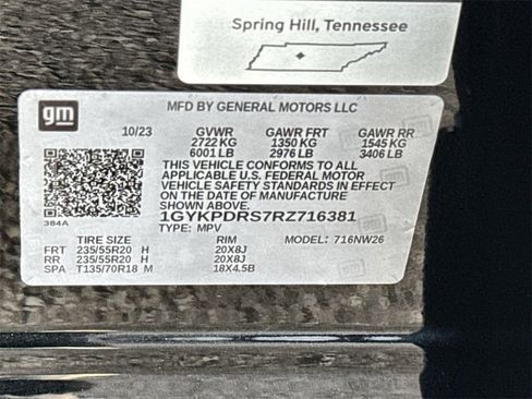 Used 2024 Cadillac XT6 Premium Luxury w/ Technology Package image 40