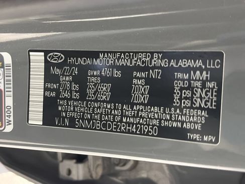 Used 2024 Hyundai Tucson SEL AWD/4WD image 9