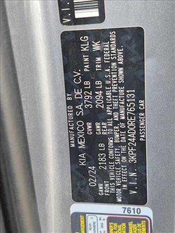 Used 2024 Kia Forte LXS FWD image 16