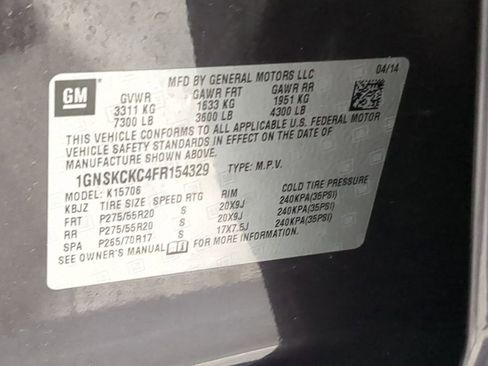 Used 2015 Chevrolet Tahoe LTZ image 47