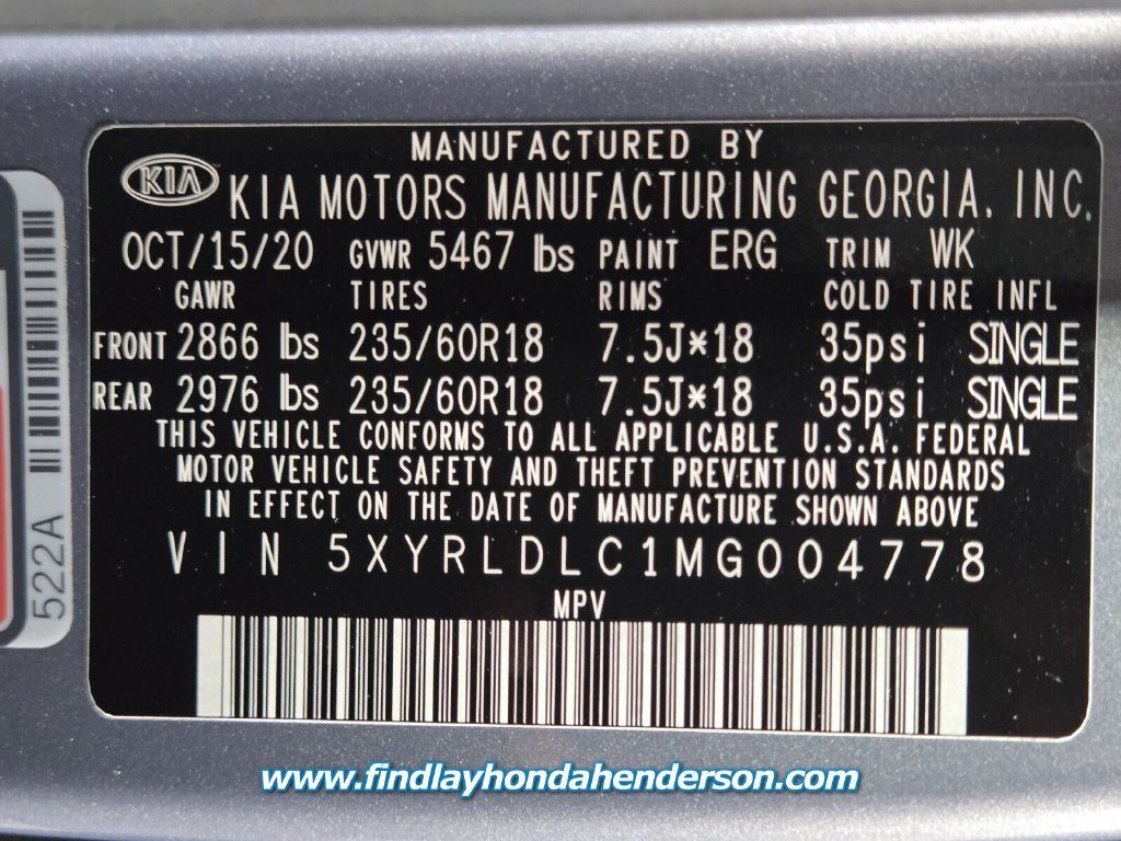 Used 2021 Kia Sorento S AWD/4WD image 13
