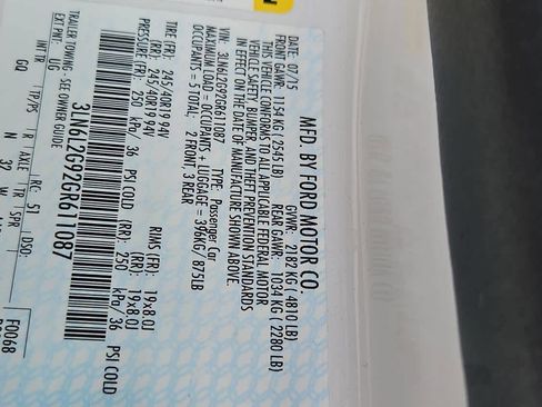 Used 2016 Lincoln MKZ w/ Equipment Group 300A Reserve image 21