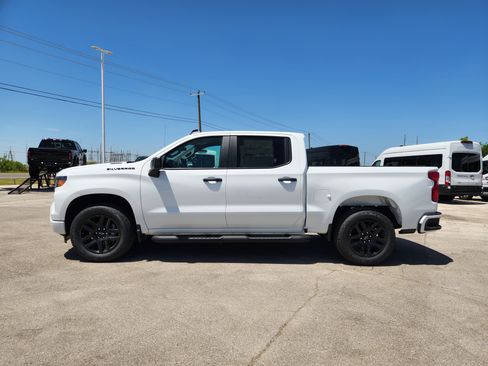 New 2026 Chevrolet Silverado 1500 Custom w/ Turbomax Blackout Package RWD image 3