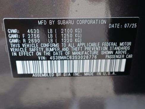 New 2025 Subaru Legacy Premium w/ Popular Package #1A image 23