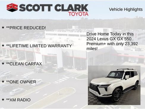 Used 2024 Lexus GX 550 w/ Accessory Package (Z1) image 13