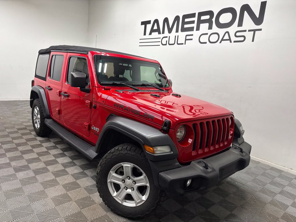 Used 2018 Jeep Wrangler Unlimited Sport S AWD/4WD image 1
