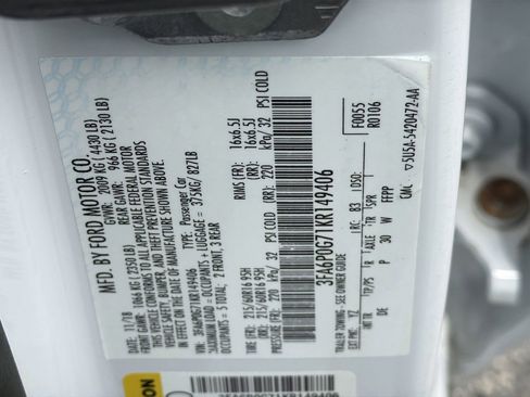 Used 2019 Ford Fusion S FWD image 32