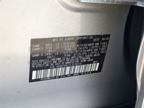 Used 2020 Subaru Outback Limited w/ Popular Package #2 image 36