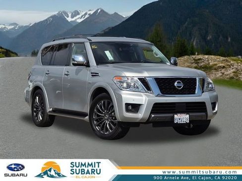 Used 2020 Nissan Armada Platinum w/ Interior Lighting Package image 1