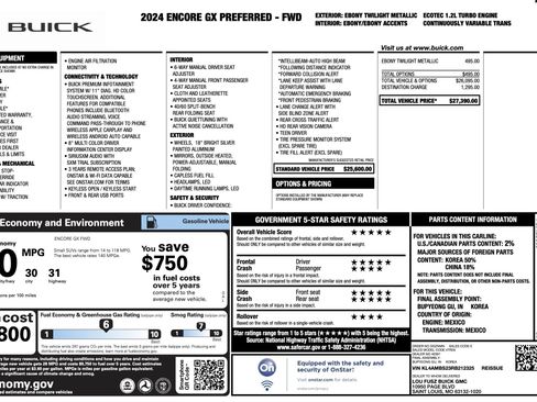 Used 2024 Buick Encore GX Preferred FWD image 4