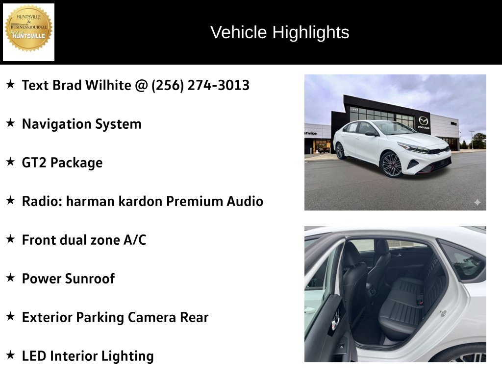 Used 2023 Kia Forte GT w/ GT2 Package FWD image 6