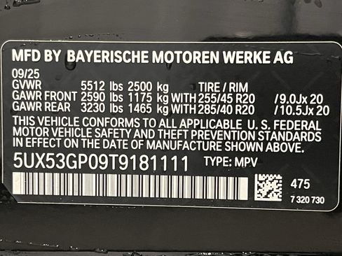 Used 2026 BMW X3 xDrive30i w/ Premium Package AWD/4WD image 25
