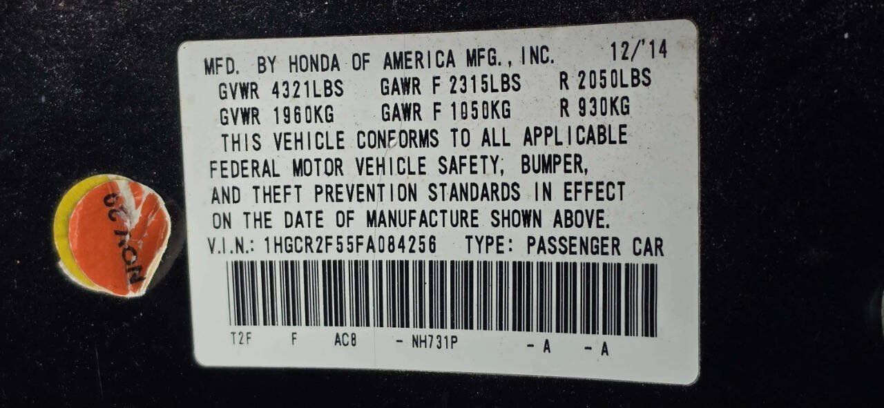 Used 2015 Honda Accord Sport image 10