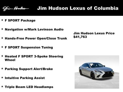 Certified 2022 Lexus ES 350 F Sport image 4