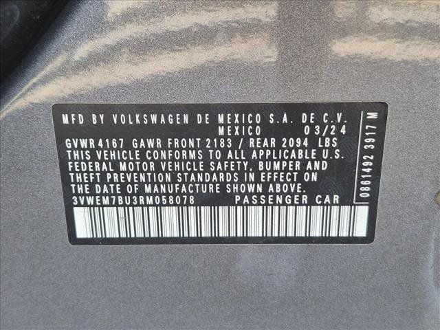 Used 2024 Volkswagen Jetta SE FWD image 24