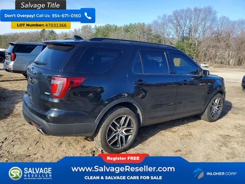 Used 2017 Ford Explorer Sport AWD/4WD image 4