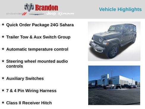 Used 2024 Jeep Wrangler Sahara image 5