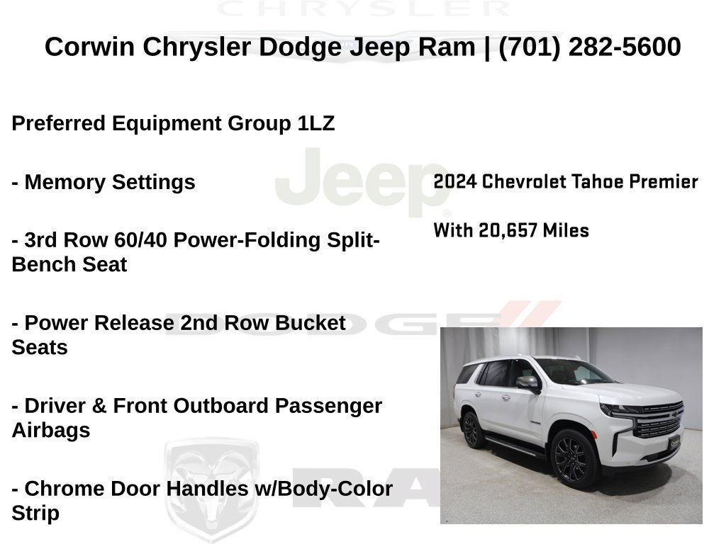 Used 2024 Chevrolet Tahoe Premier AWD/4WD image 6