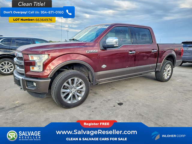 Used 2016 Ford F150 King Ranch w/ Equipment Group 601A Luxury AWD/4WD image 1