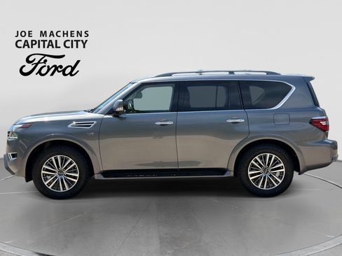 Used 2021 Nissan Armada SL w/ Captain's Chairs Package AWD/4WD image 8