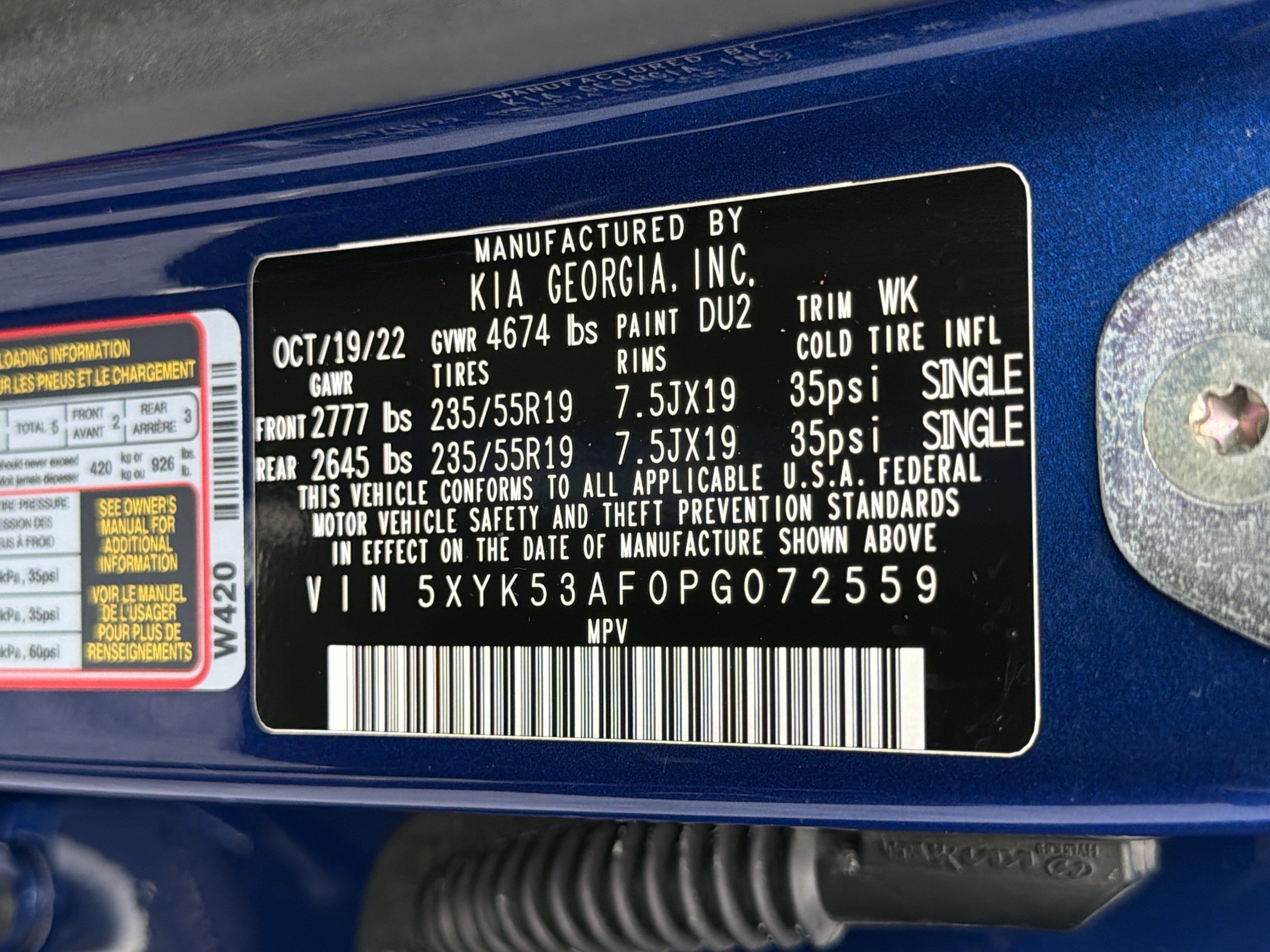 Used 2023 Kia Sportage SX FWD image 32
