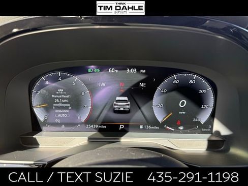 Certified 2025 INFINITI QX60 Luxe w/ Vision Package AWD/4WD image 3
