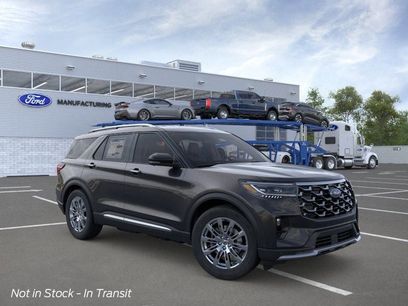 New 2026 Ford Explorer Platinum