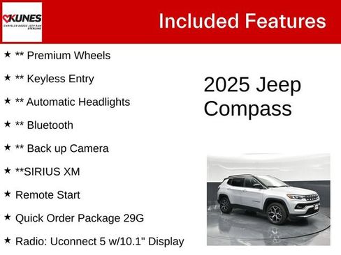 Used 2025 Jeep Compass Limited AWD/4WD image 5
