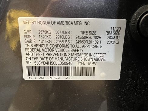 Used 2020 Acura MDX SH-AWD w/ Technology Package image 24