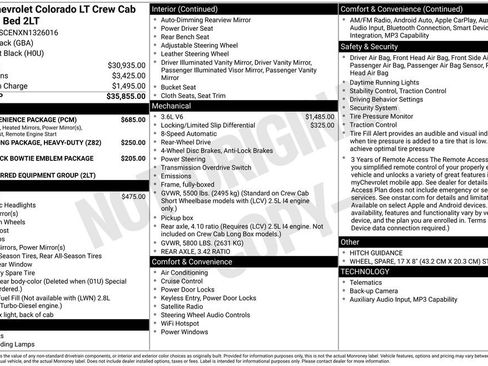 Used 2022 Chevrolet Colorado LT w/ LT Convenience Package image 26