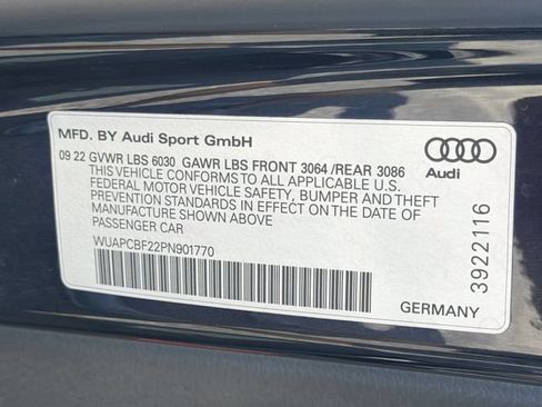 Used 2023 Audi RS 7 Sportback w/ Black Optic Package AWD/4WD image 45