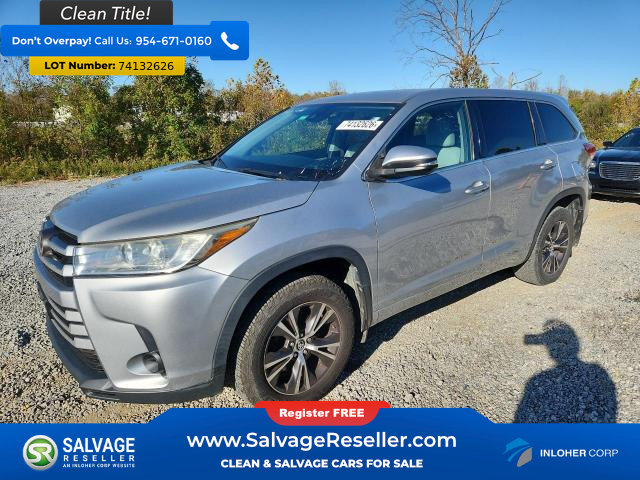 Used 2017 Toyota Highlander LE AWD/4WD image 1