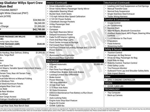 Used 2021 Jeep Gladiator Sport image 2