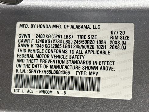 Used 2020 Honda Passport EX-L image 38
