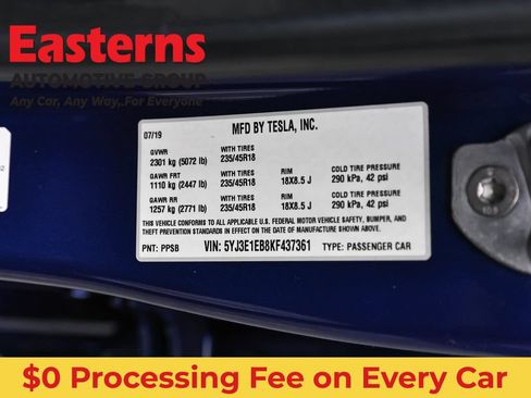 Used 2019 Tesla Model 3 Long Range AWD/4WD image 30