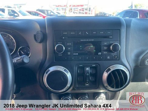 Used 2018 Jeep Wrangler Unlimited Sahara w/ Connectivity Group image 13