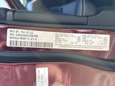 New 2025 Jeep Grand Cherokee Altitude image 22