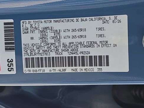 New 2026 Toyota Tacoma SR5 image 34