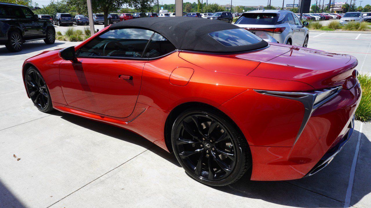 Certified 2021 Lexus LC 500 Convertible w/ Touring Package RWD image 9