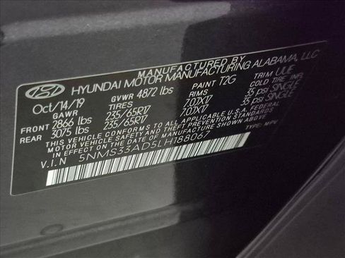 Used 2020 Hyundai Santa Fe SEL FWD image 17