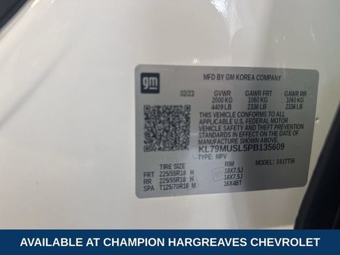 Certified 2023 Chevrolet TrailBlazer RS AWD/4WD image 42