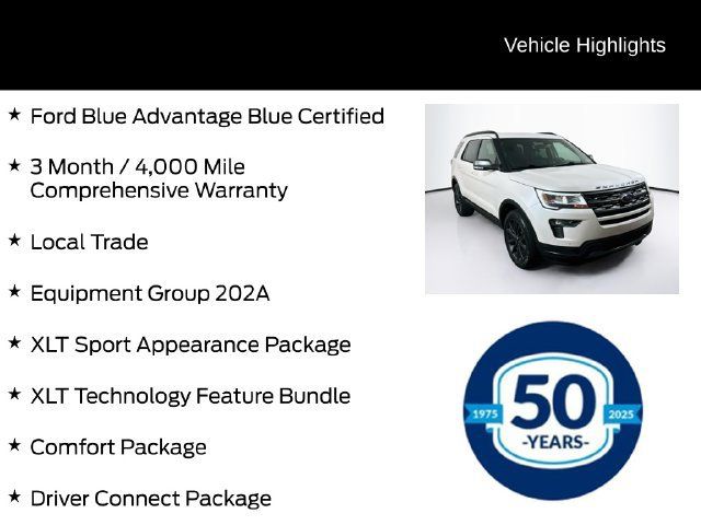 Used 2019 Ford Explorer XLT w/ Equipment Group 202A AWD/4WD image 6