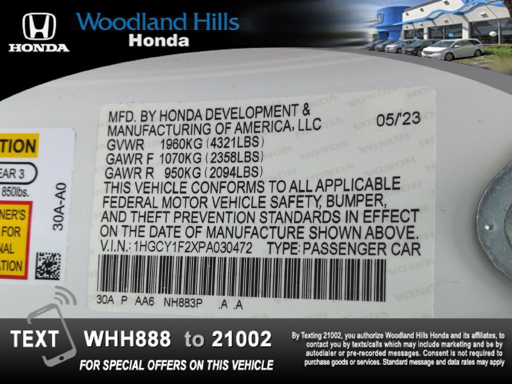 Certified 2023 Honda Accord LX image 26